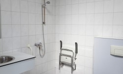 Douche en toilet voor minder validen